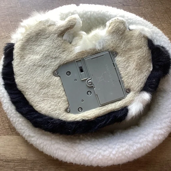 Sleeping Dog Plush Toy Battery Operated Stuffed Puppy Breathing Tested 10x11” - Picture 3 of 9